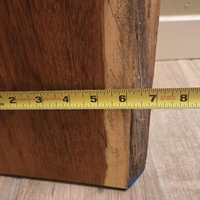 Long, Live Edge Wood Charcuterie Serving Board
