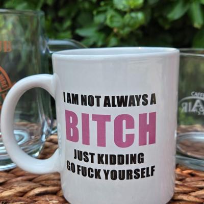 Funny Coffee Cup and Glass Mugs