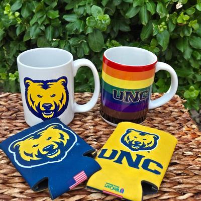 UNC Coffee Mugs and Koozies