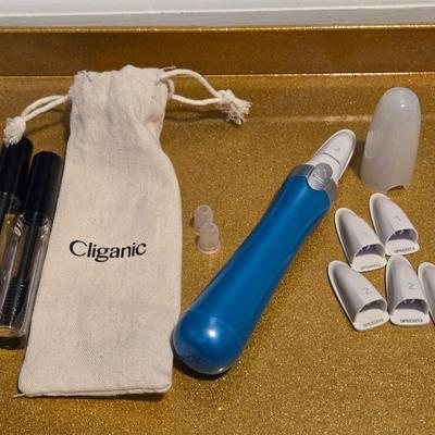 Electric Nail File & Buffer and Clinganic Set