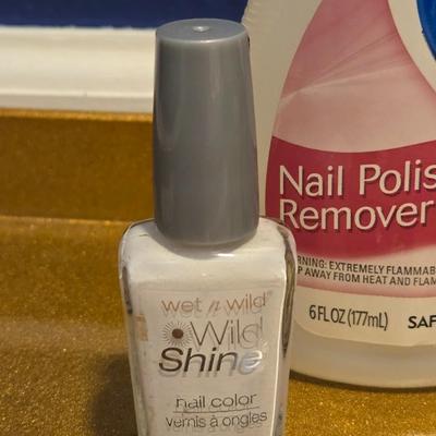 Polish, Polish Remover, Files and Tweezers