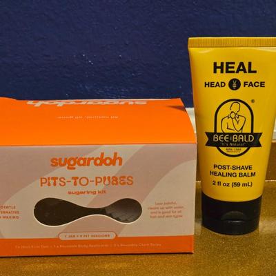 Sugar Wax Set and Post Shave Balm