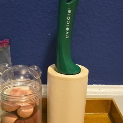 Makeup Sponges, Lint Roller, Face Mask Stick, and Q-Tips
