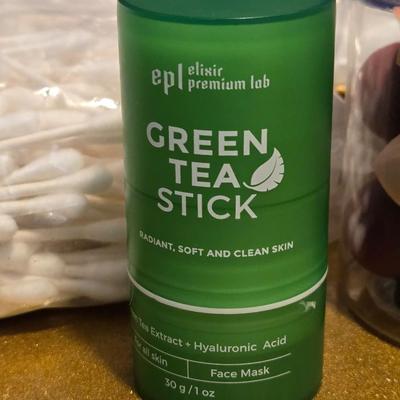 Makeup Sponges, Lint Roller, Face Mask Stick, and Q-Tips