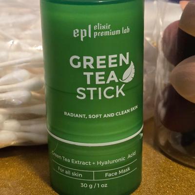 Makeup Sponges, Lint Roller, Face Mask Stick, and Q-Tips