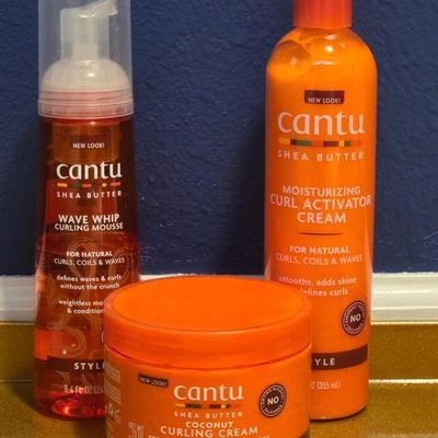 Cantu Shea Butter Curly Hair System