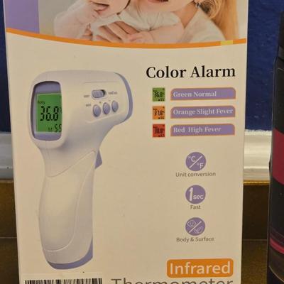 Digital Infared Thermometer and Urine Analysis Strips