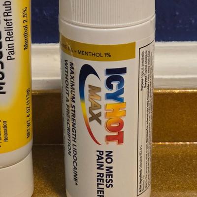 Icy Hot and Muscle & Joint Rub