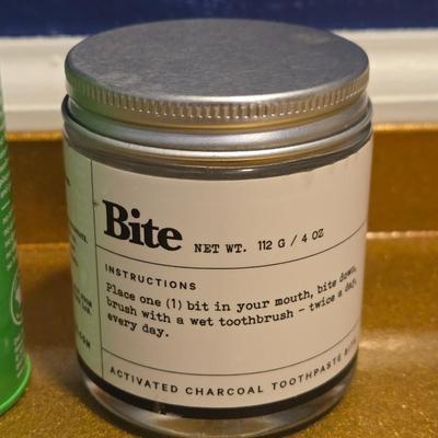 Chewable Toothpaste and Zyrtec Face Wipes