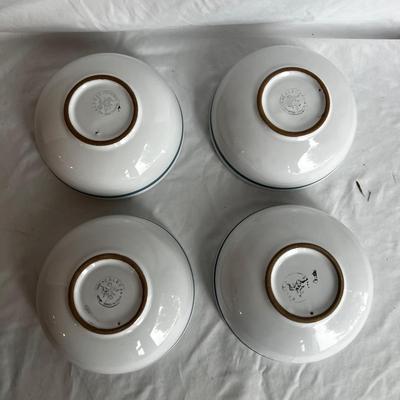 Italian Pottery Tray & Bowls (K-MK)