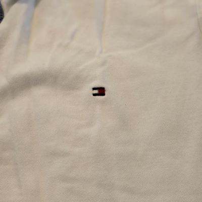 White Tommy Hilfiger and Coral Vineyard Vine Polo Shirts