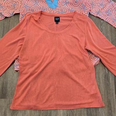 Coral Gap Long Sleeve Soft Top and Vineyard Vines Cotton Long Sleeve Top