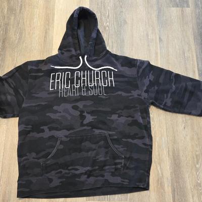 Eric Church Black Camo Hoodie
