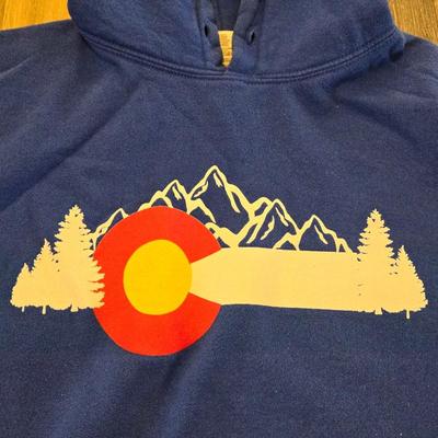 Blue Colorado Hoodie
