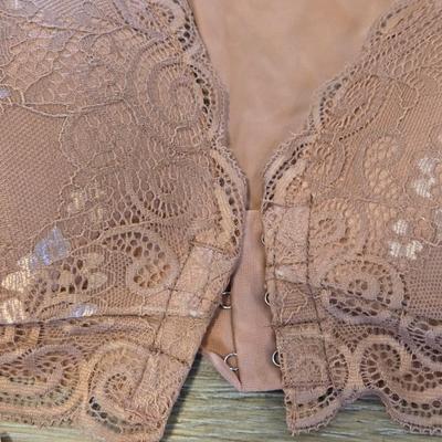 (3) New Soft Front Closure Bras