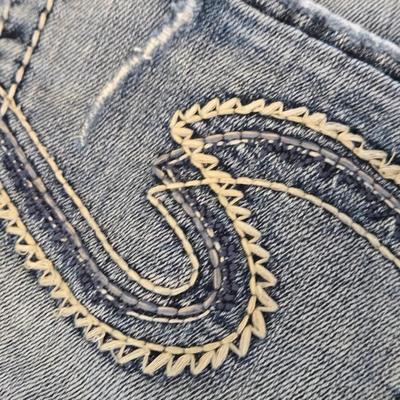 Silver Denim Jeans