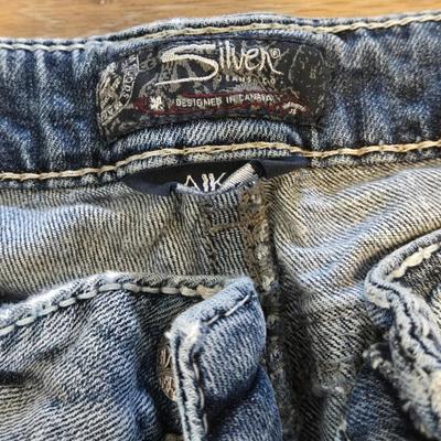 Silver Denim Jeans