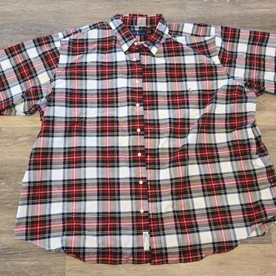 Men's Ralph Lauren Polo Button Down Long Sleeve Shirt