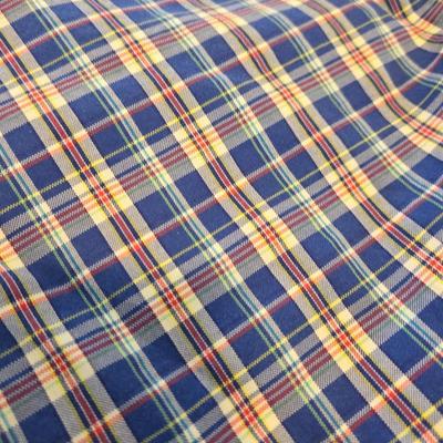 Men's Ralph Lauren Polo Plaid Orange & Blue Plaid Button Down Shirt