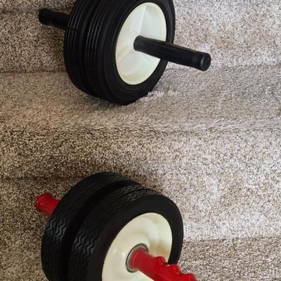 (2) Workout Ab Wheels