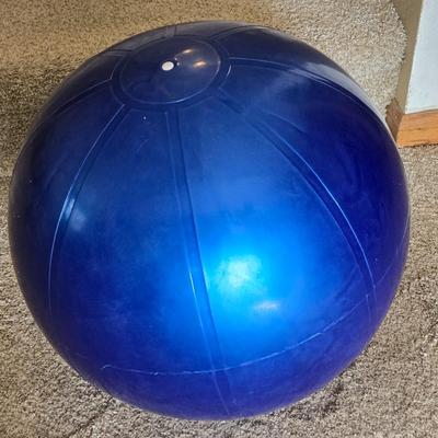 Blue Exercise and Stretching Flexball