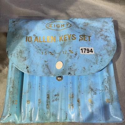 Allen key asst.