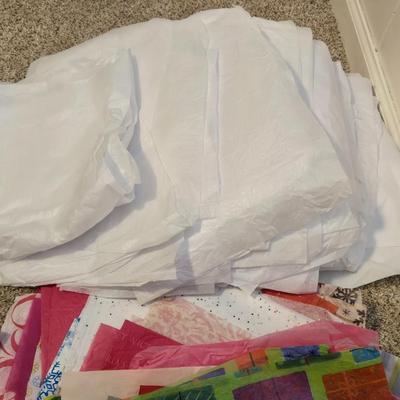 Large Lot of Gift Bags, Wrapping Paper, Tissue Paper & More