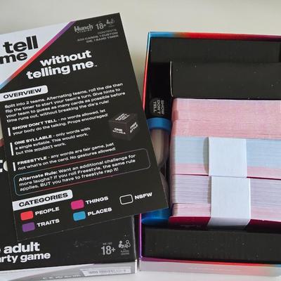 Tell Me Without Telling Me Adult Game