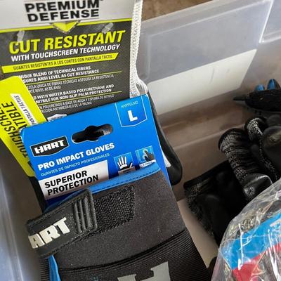 Huge Mixed Hardware Lot + New Work Gloves Lot