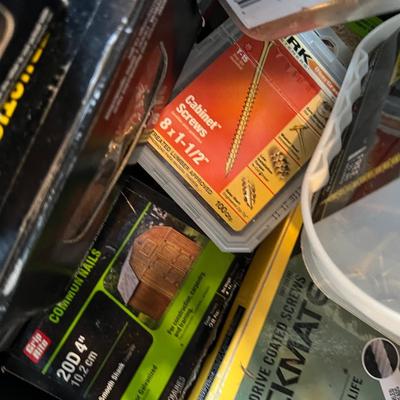 Huge Mixed Hardware Lot + New Work Gloves Lot