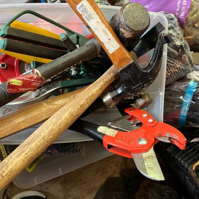 Huge Mixed Hardware Lot + New Work Gloves Lot