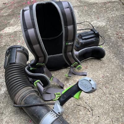 Ego Backpack Blower + 56 Volt Battery and Charger