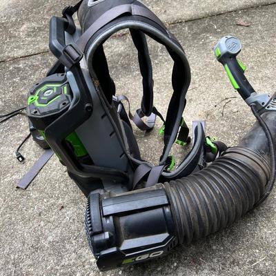 Ego Backpack Blower + 56 Volt Battery and Charger