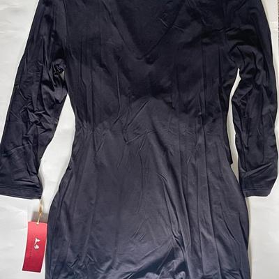 Brand New Tapemeasure Black Wrap Dress (Size S)