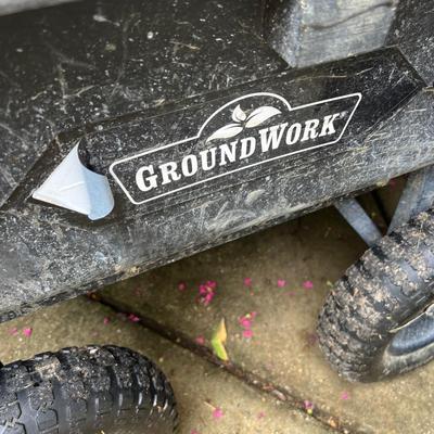 GroundWork Heavy Duty Garden Cart Wagon