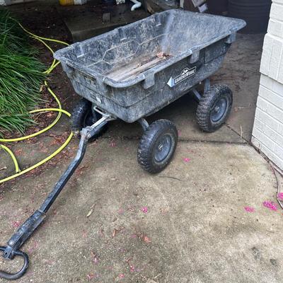GroundWork Heavy Duty Garden Cart Wagon