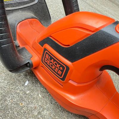 Black & Decker Cordless Chain Saw, Hedge Trimmer, Battery, Charger