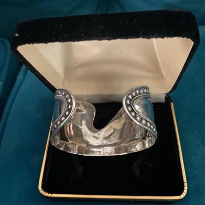 Sterling silver 925 cuff bracelet
