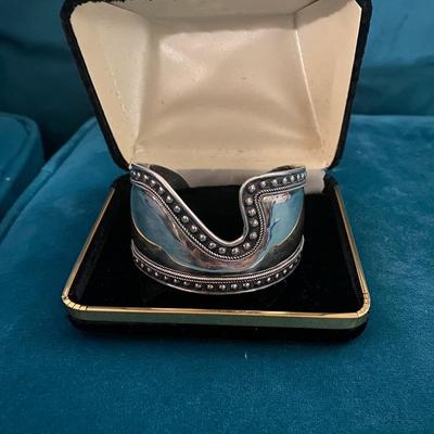 Sterling silver 925 cuff bracelet