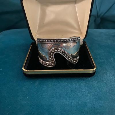 Sterling silver 925 cuff bracelet