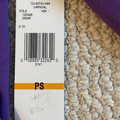 Brand New w/Tags - Jones New York Purple Long-Sleeved Tee (Size PS)