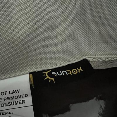 Lot of 6 RaceLeaf Seat Patio Cushions, 1 SunRox Bench Patio Cushion