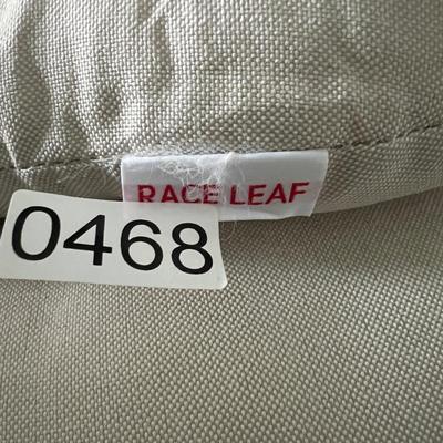 Lot of 6 RaceLeaf Seat Patio Cushions, 1 SunRox Bench Patio Cushion