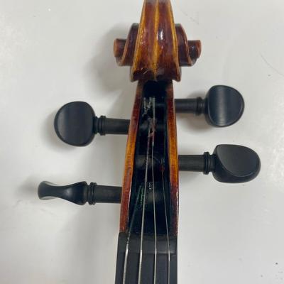 Vintage Copy of Antonius Stradivarius Facibat Cremona 1713 Violin Made in West Germany With Case And Accessories