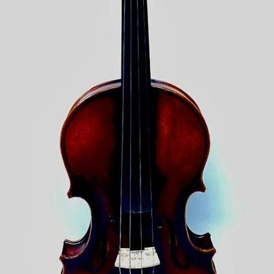 Vintage Copy of Antonius Stradivarius Facibat Cremona 1713 Violin Made in West Germany With Case And Accessories