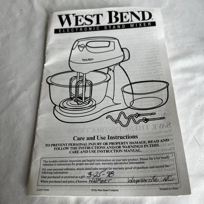 West Bend Electronic Mixer (K-MK)