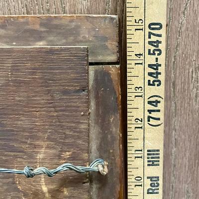 Antique Shaving Mirror 1880s