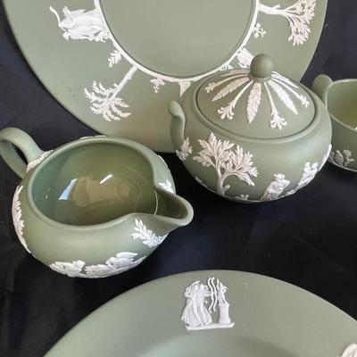 Wedgwood Green Jasperware