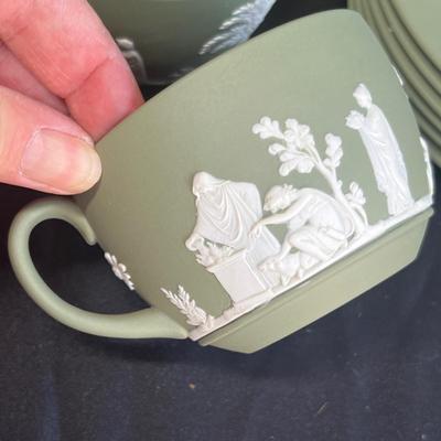 Wedgwood Green Jasperware