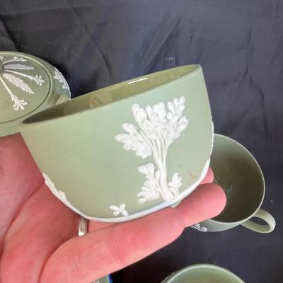 Wedgwood Green Jasperware